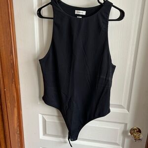 Babaton Black Tank Bodysuit - Size XL